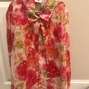 Motherhood Floral Blouse, M